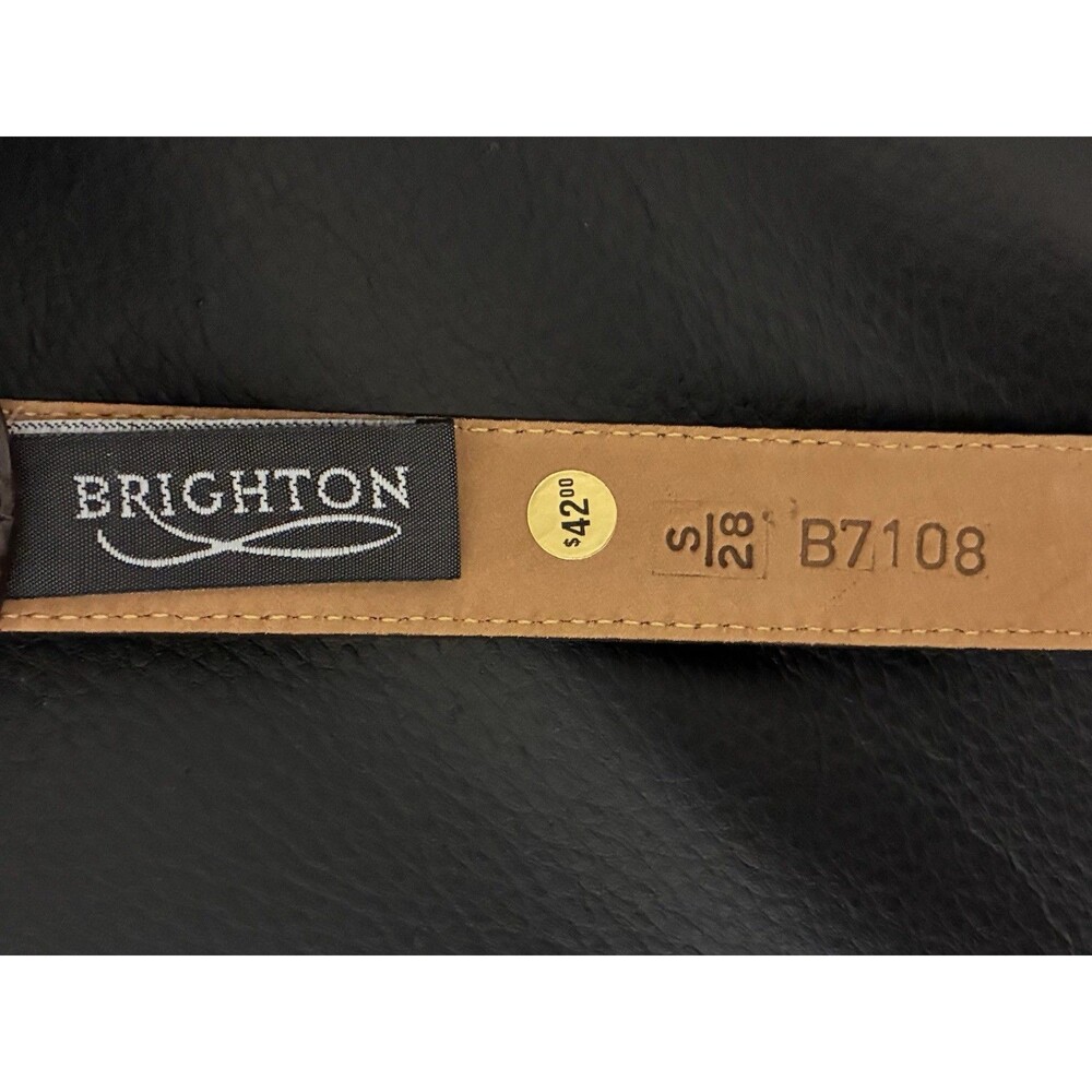 Brighton Leather Brown Belt NWT SIZE Small/28 - Picture 5 of 5